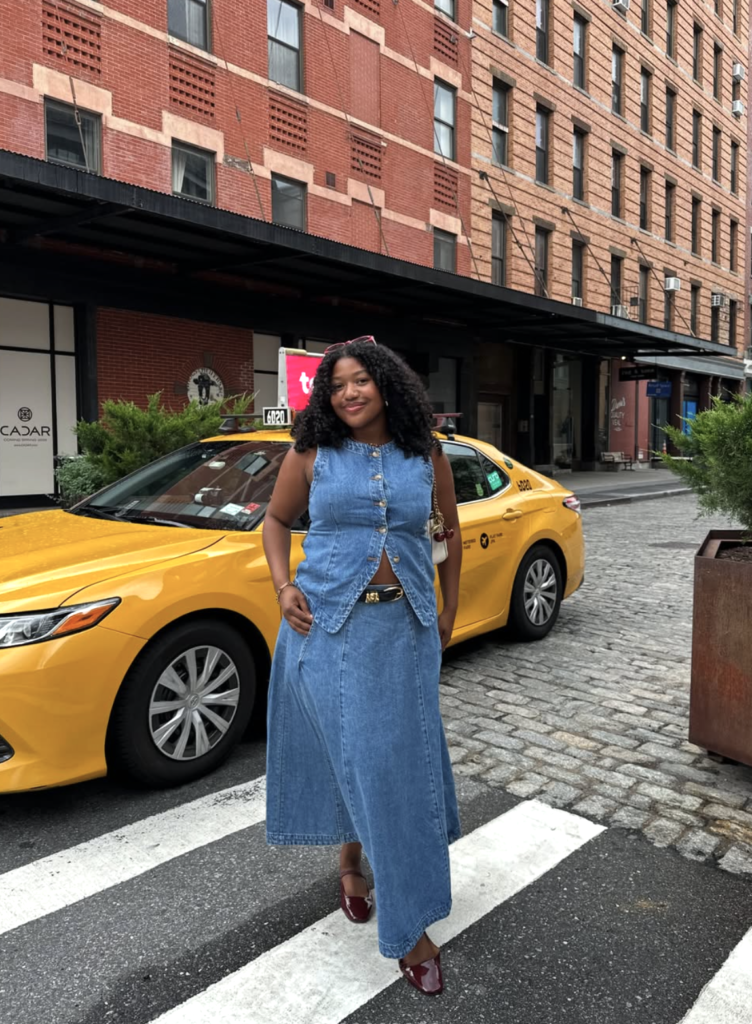 Denim On Denim Outfit