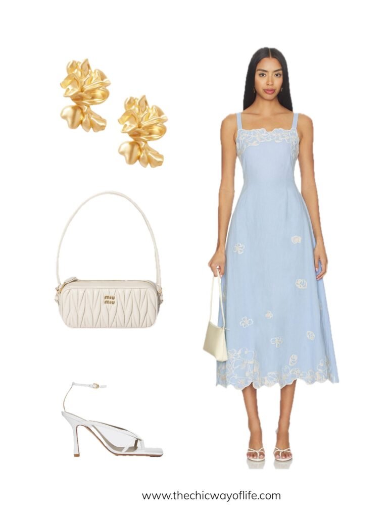 summer wedding guest